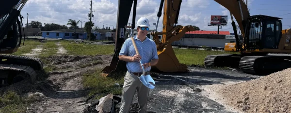 Breaking Ground for Aquasonic in Florida