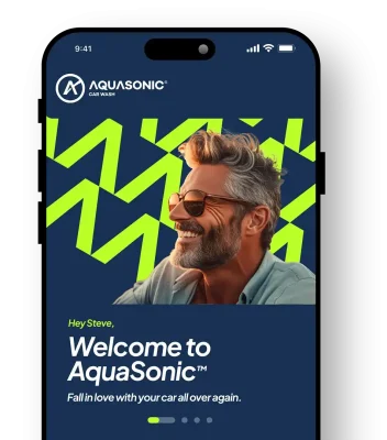 Aquasonic App Screen Welcome Membership